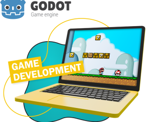 Godot.  Основа создания легендарных игр - КИБЕРшкола программирования для детей, компьютерные курсы для школьников, начинающих и подростков - KIBERone г. Красноярск
